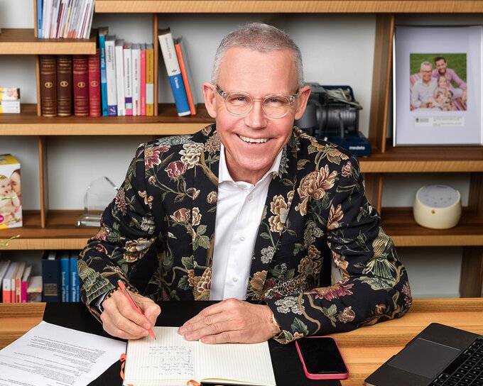 Photo de Michael Larsson, président du conseil d'administration de Medela.